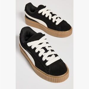 Puma Women's Black and White Sneakers